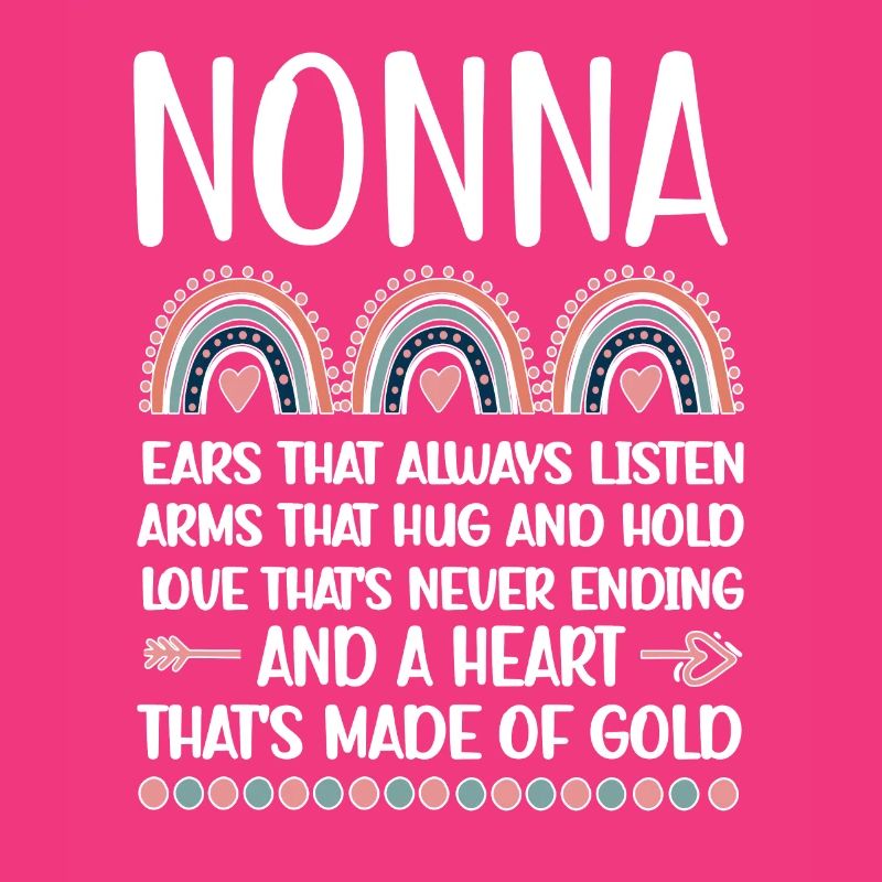 Nonna Oma Muttertag Geschenk Nonna Großmutter Süß