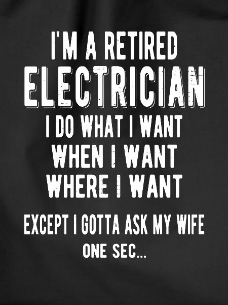 Electrician Retired Retired electrician