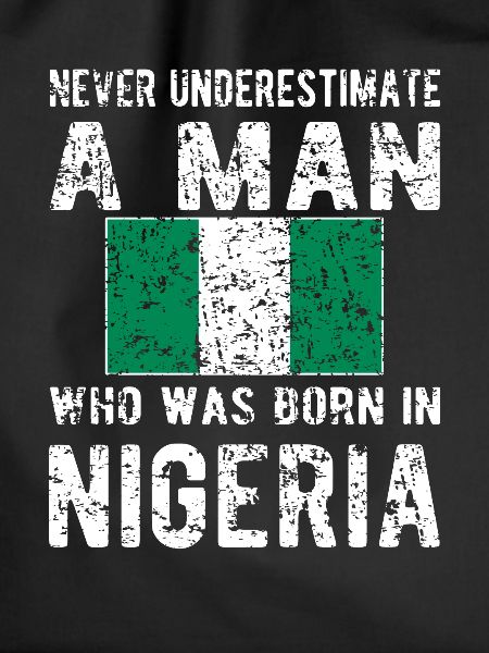 Proud Nigerian Nigerian Flag