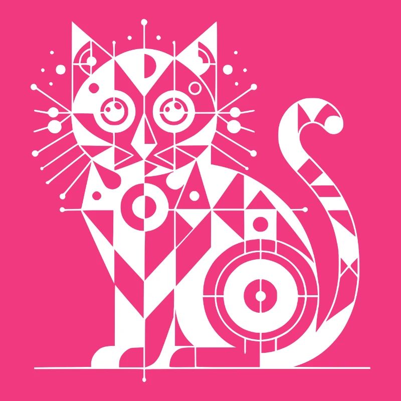 Conception géométrique de lignes de chat