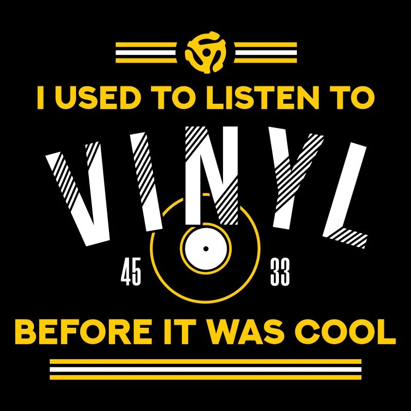 Des gens cool écoutent du vinyle