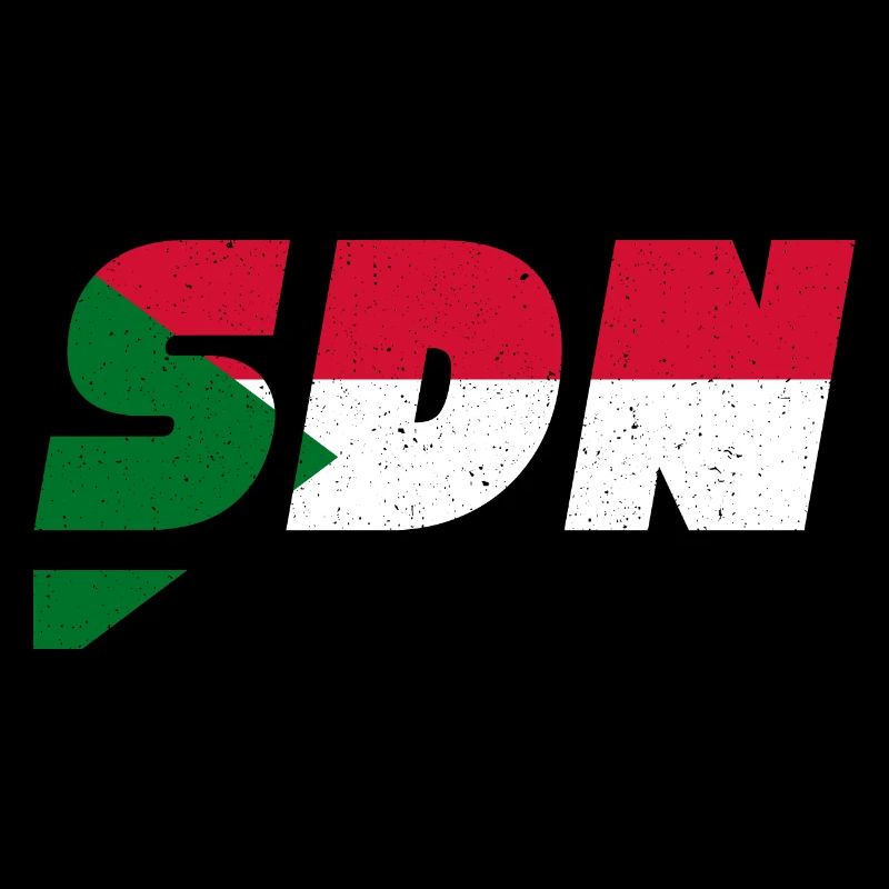 Drapeau drapeau du Soudan SDN