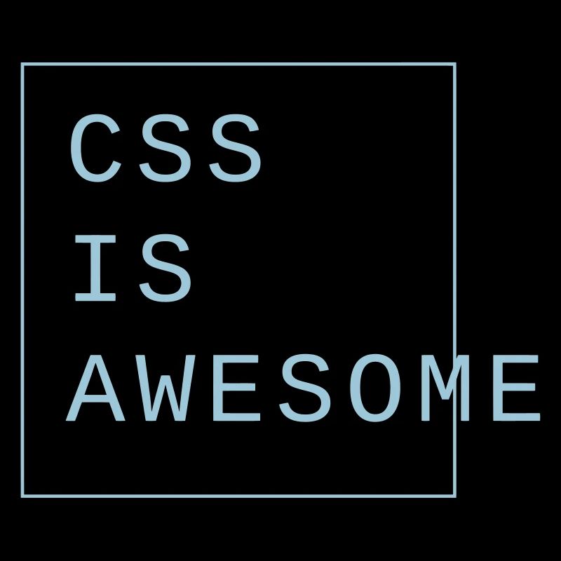 css is awesome Webdesign