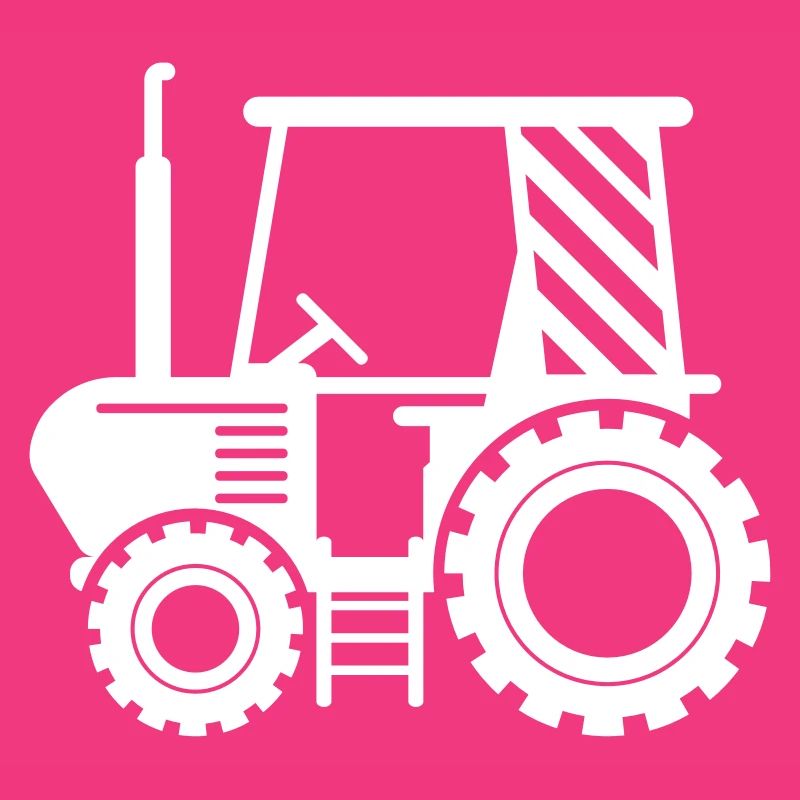 Tractor Farmer Tractor Bauer Design color selectable