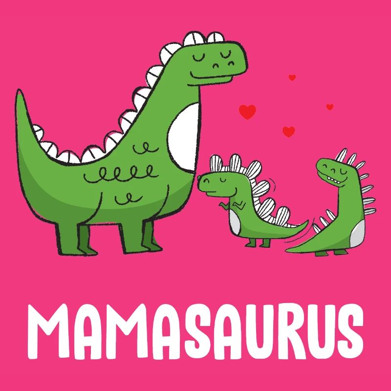 Mamasaurus Mama Dinosaurier - Mutter Dino Mom