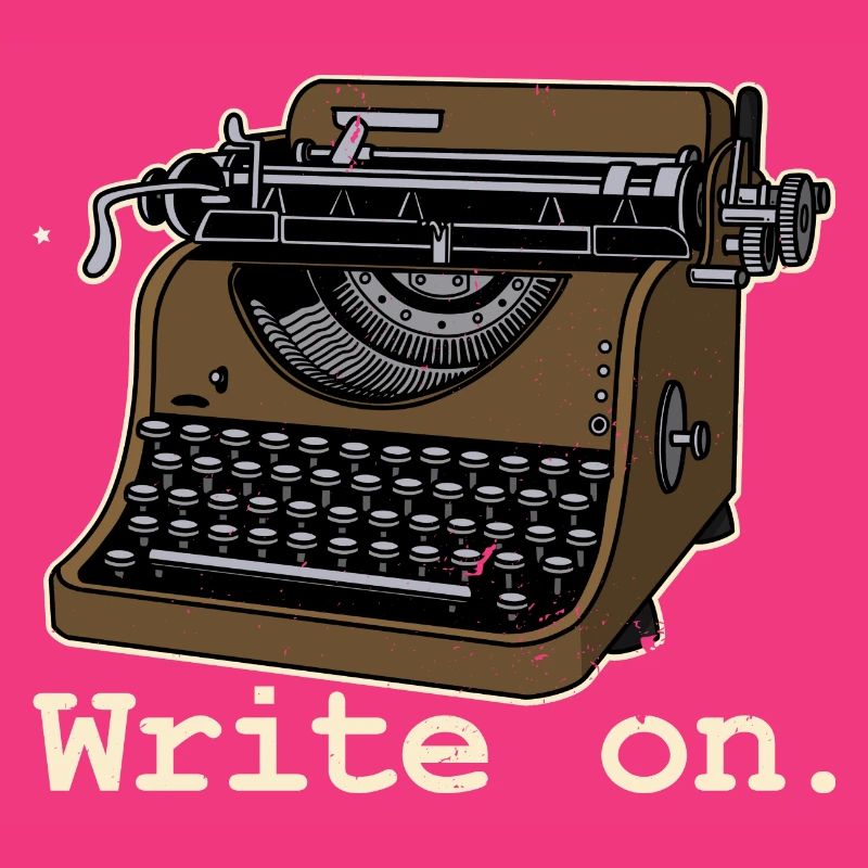 Typewriter Classic Novel Writing Book