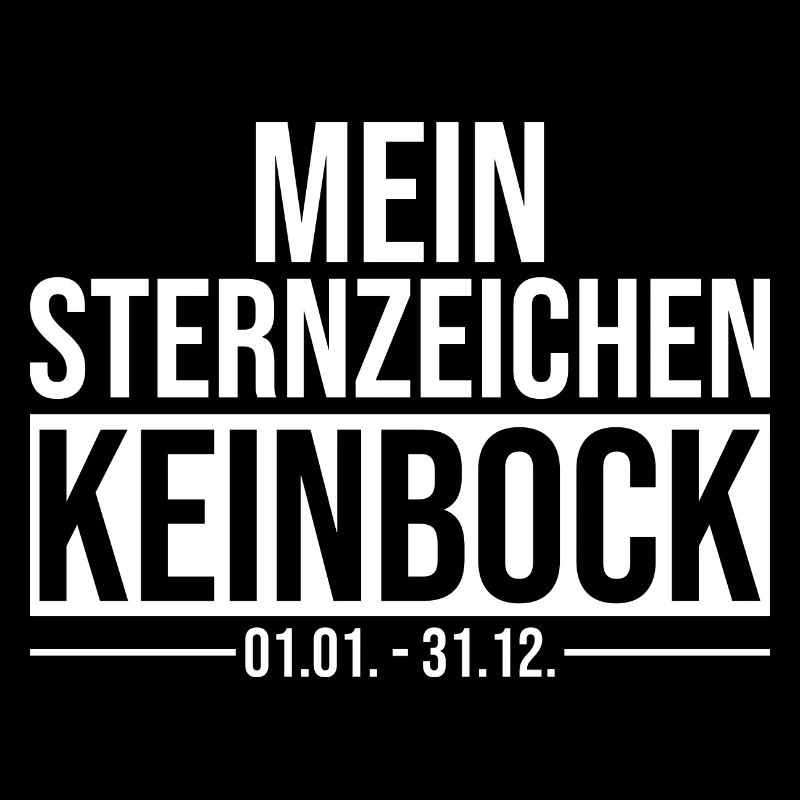 Mein Sternzeichen Keinbock