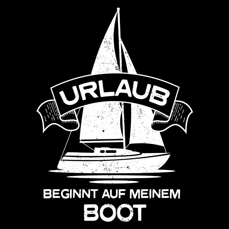 Urlaub beginnt auf meinem Boot -Segelboot