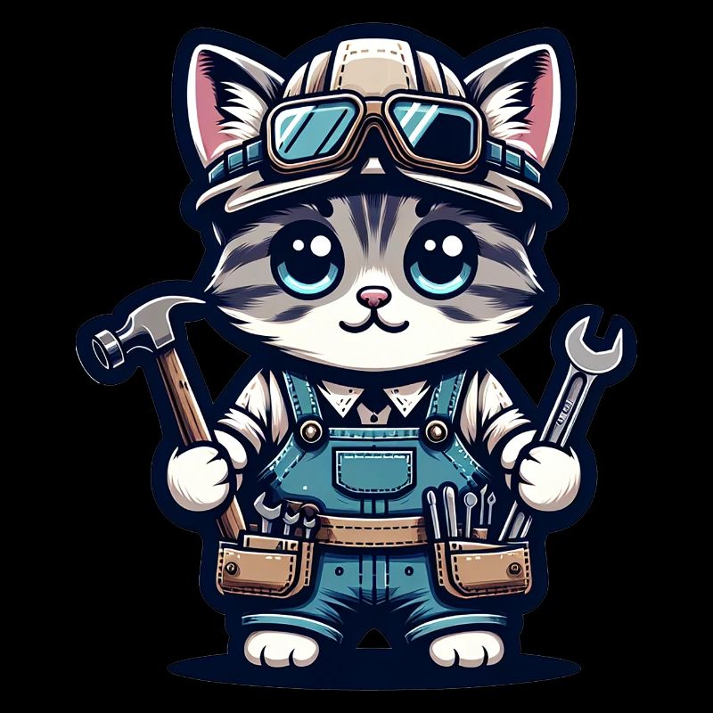 Artisan de chat mignon