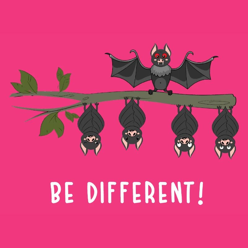Be Different - Chauve-souris Vampire Drôle de sort