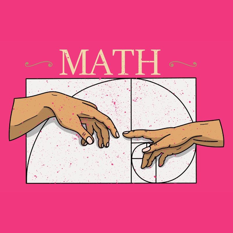 Fibonacci Numbers Math Art Geometry Geek
