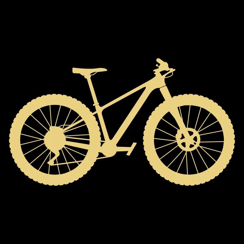 Fatbike MTB shadow graphic design color selectable