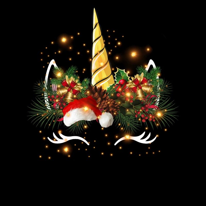 Weihnachts-Einhorn