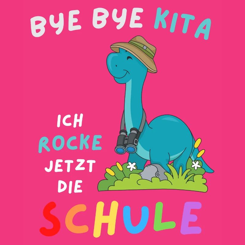 Dinosaurier Schulanfang Einschulung Schulstart