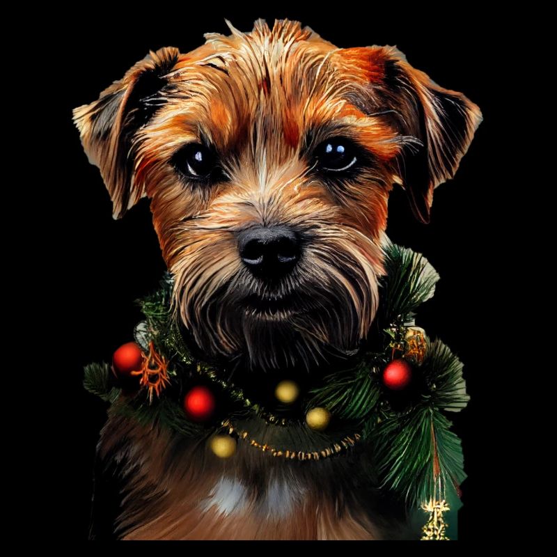 Border Terrier Christmas