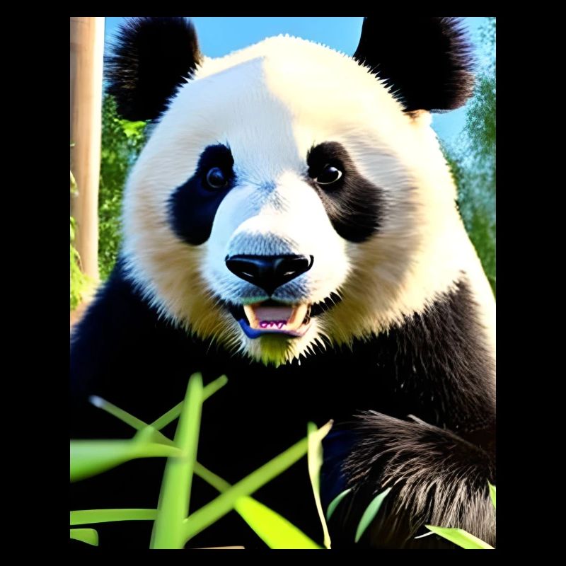 panda bär