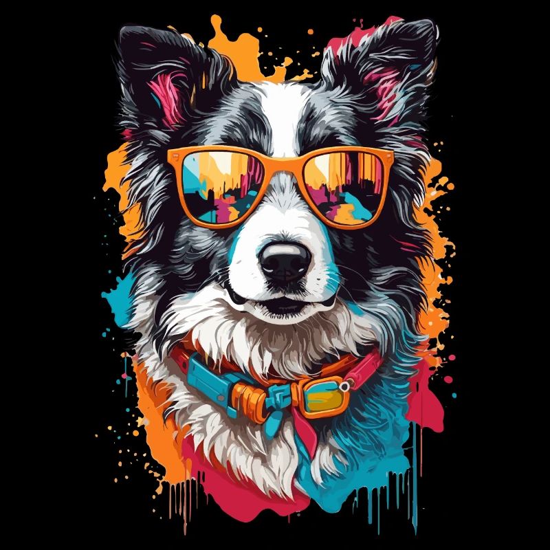 Cool and Cute: Border Collie Charm