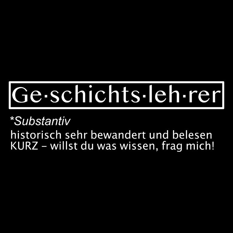 geschichtslehrer design