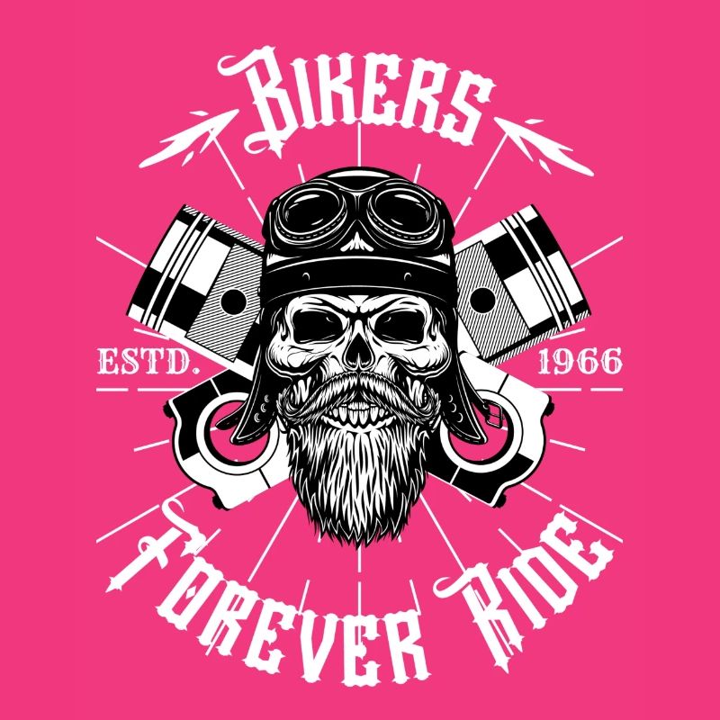 Ich bin ein Biker.