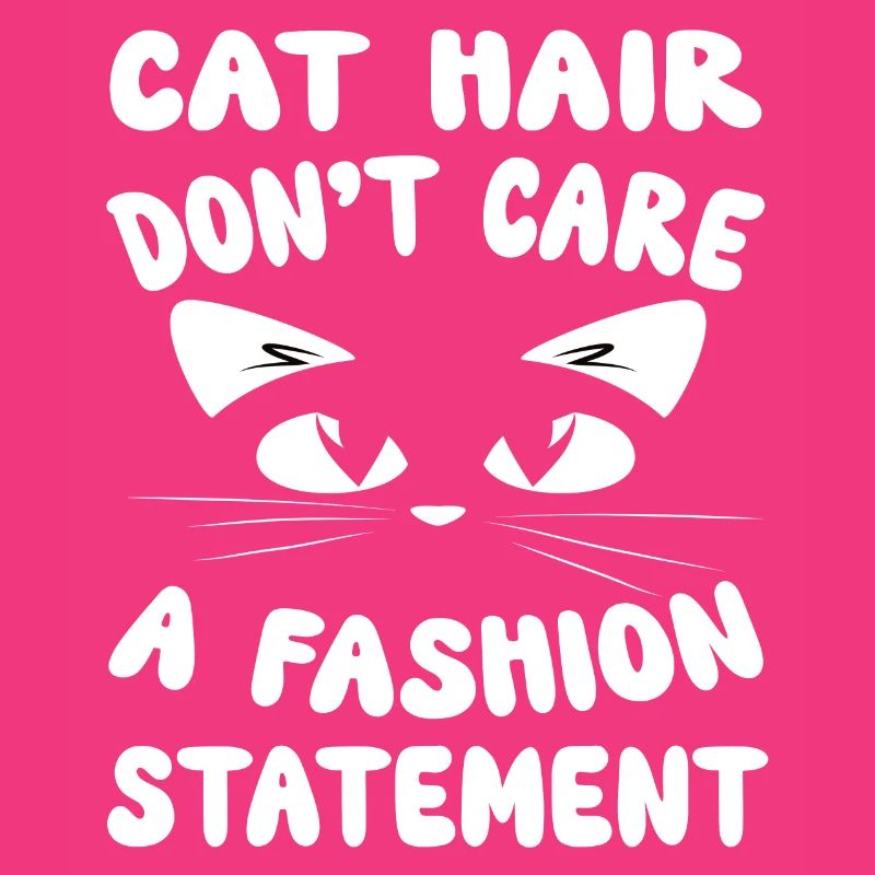 Les poils de chat ne se soucient pas d’une déclaration de mode - Katze
