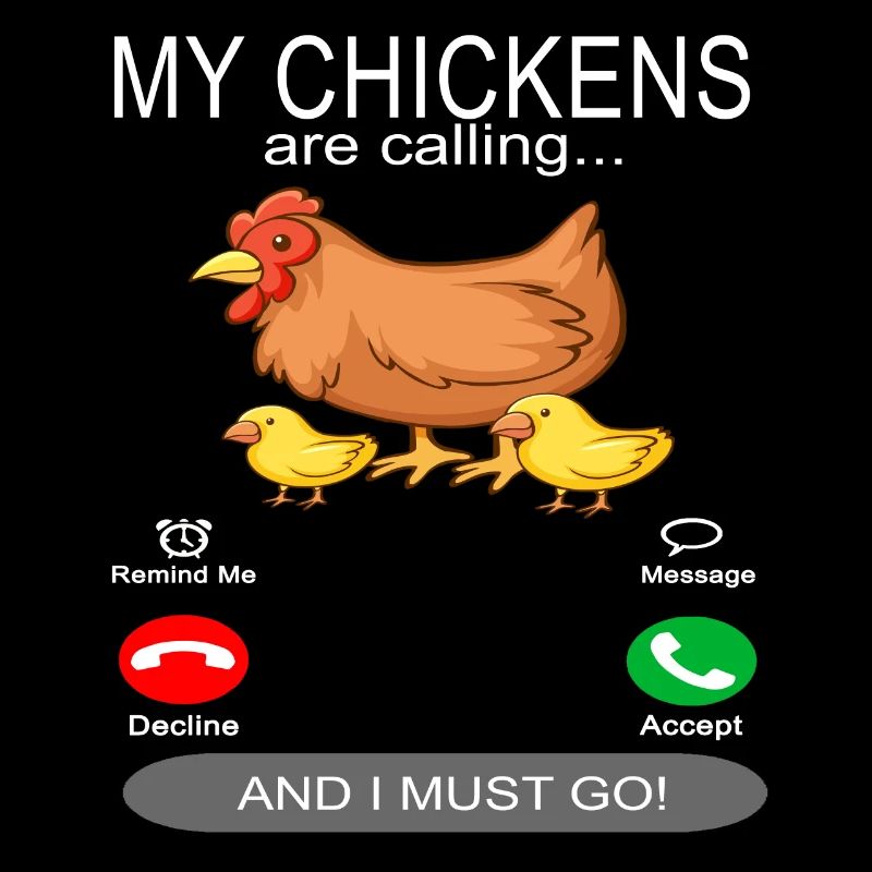 Hühner Huhn Hühnerstall - My chickens are calling