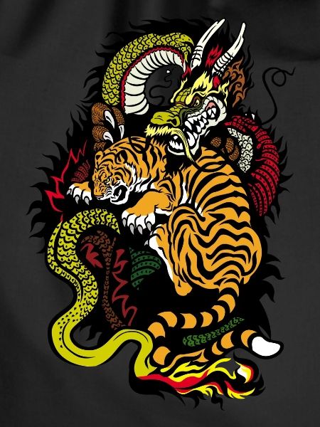 Dragon Snake Tiger