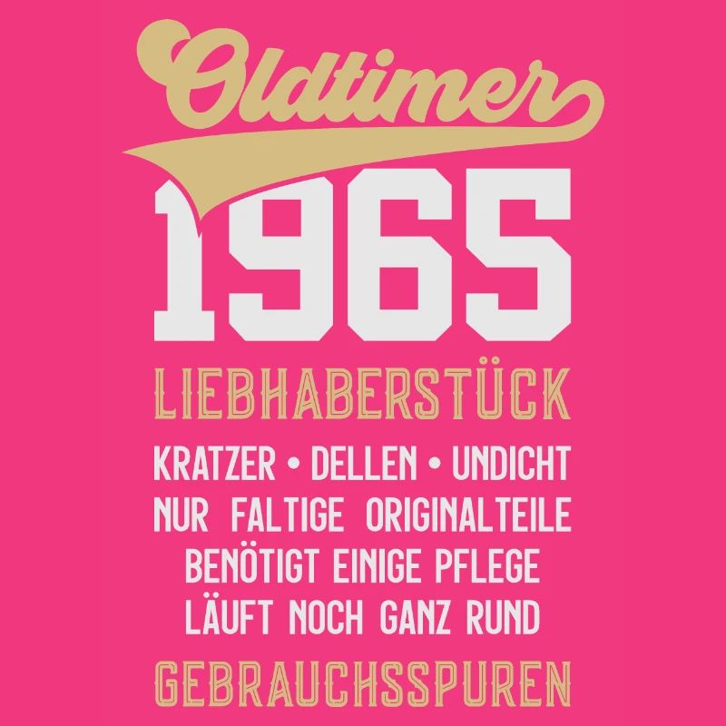 61. GEBURTSTAG OLDTIMER 1965