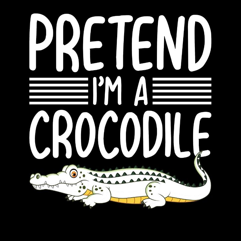 Crocodile Saying Reptile Lizard Zoo