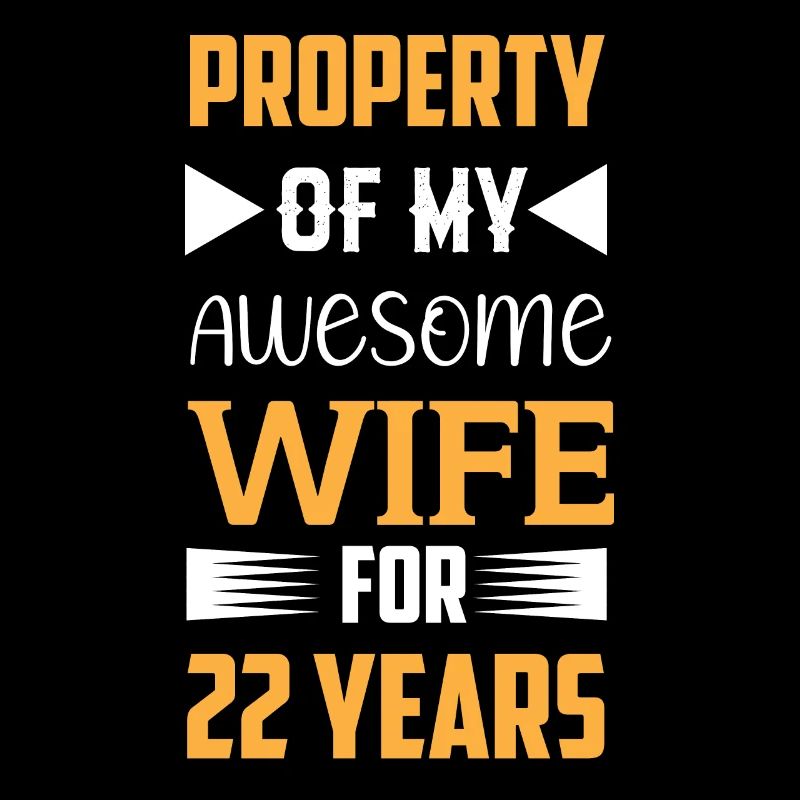 22 Years Married Bronze Wedding Gift Idea