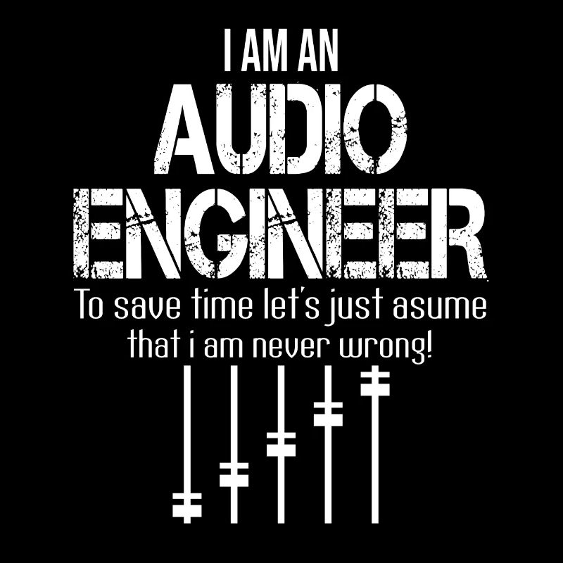 Audio Engineer Toningenieur Ton Tontechniker Mixer