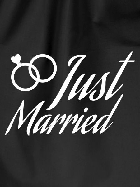 Just Married rings