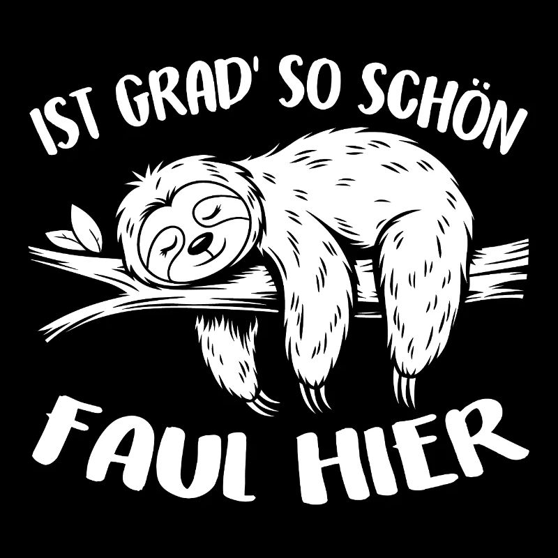Süßes schläfriges Faultier