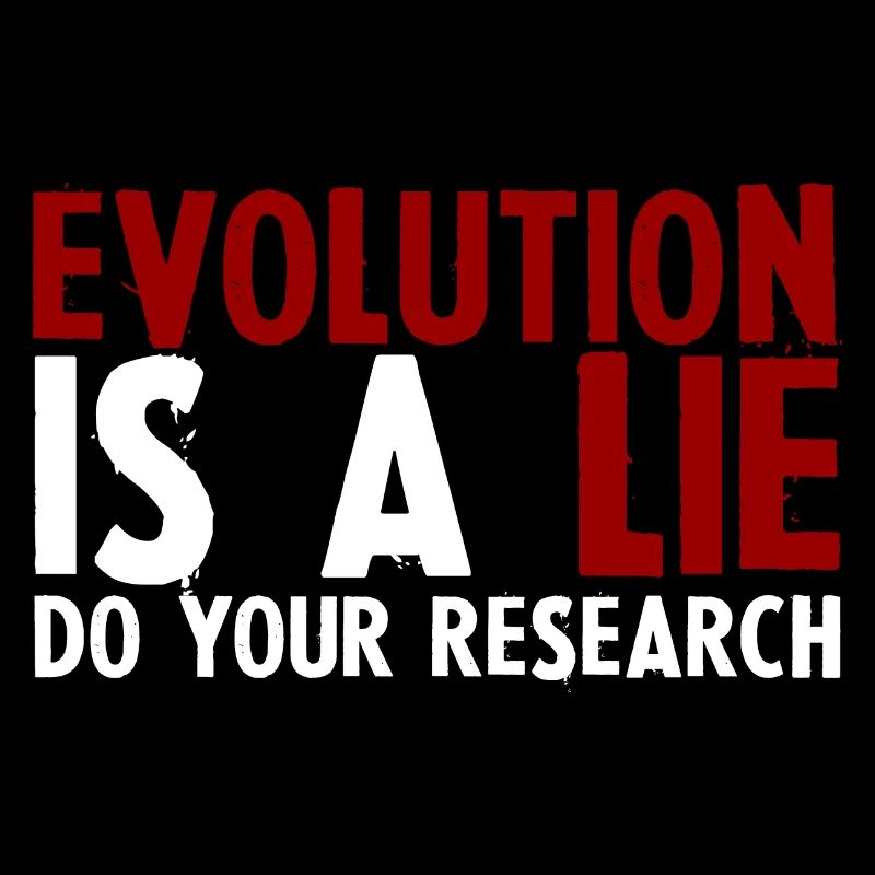 L’évolution est un mensonge, faites vos recherches