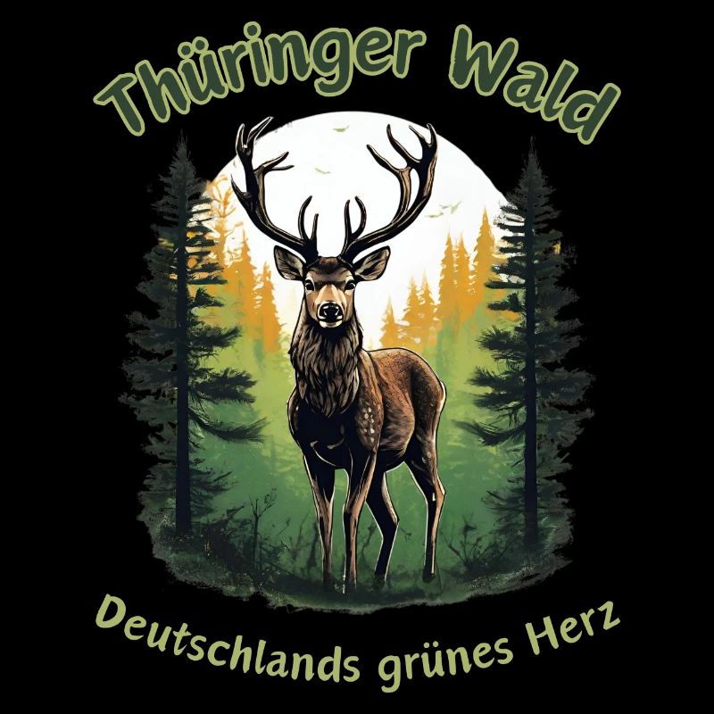 Thuringia-Germany's Green Heart Deer