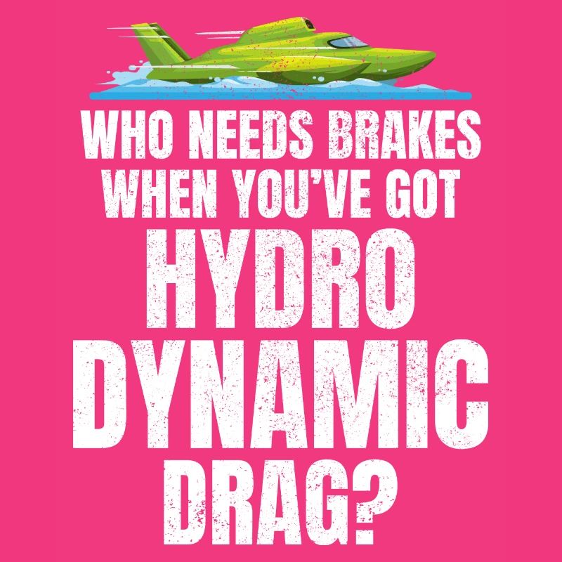 Freins hydrodynamiques de course d’hydroplanes non inclus