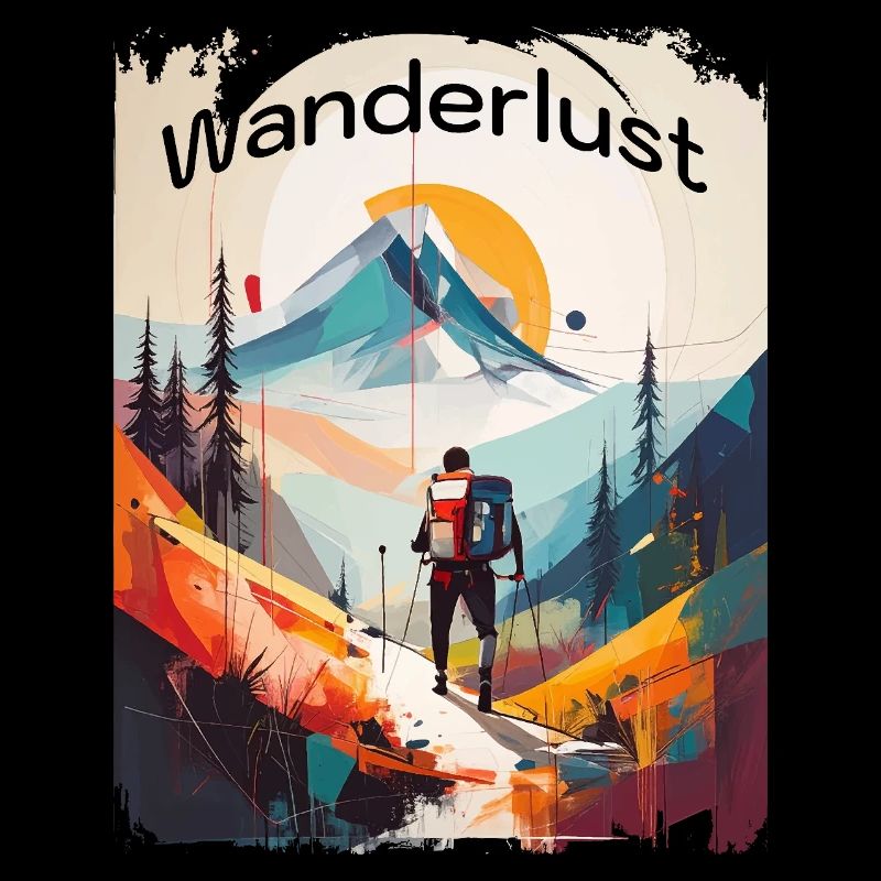 Wanderlust abstrakt