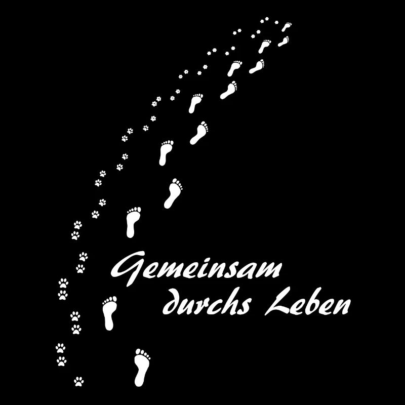 Gemeinsam durchs Leben weiss