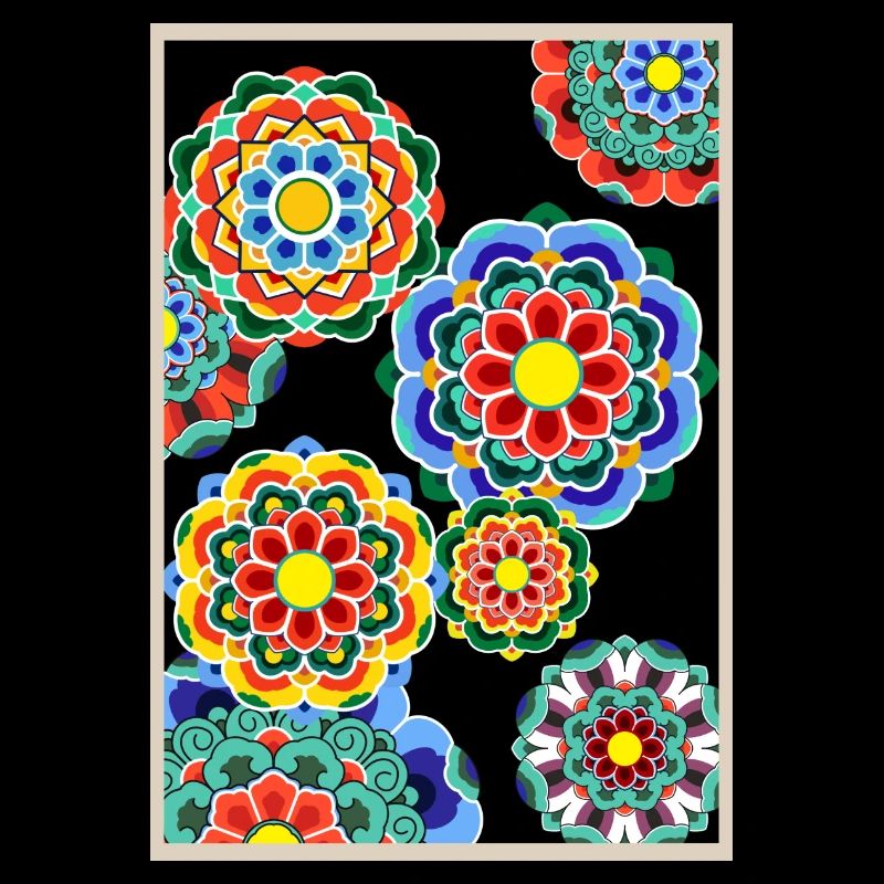 Dancheong 단청 - modern