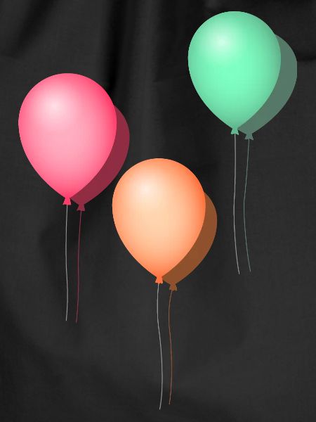 Balloons pastel