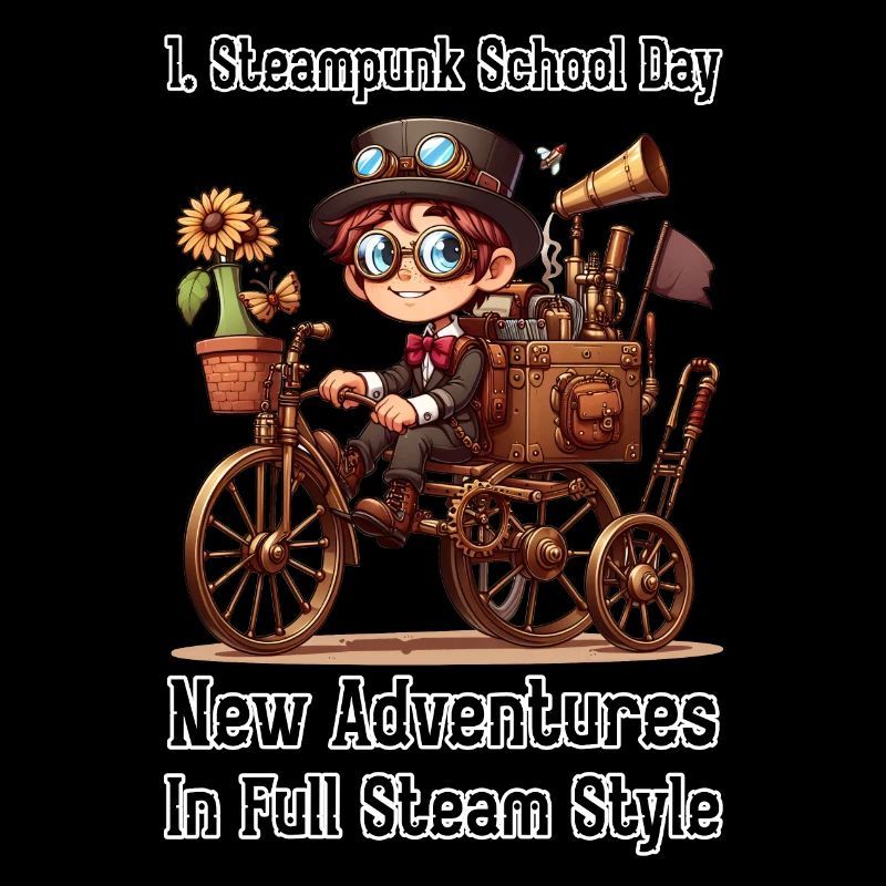 Erster Steampunk Schultag