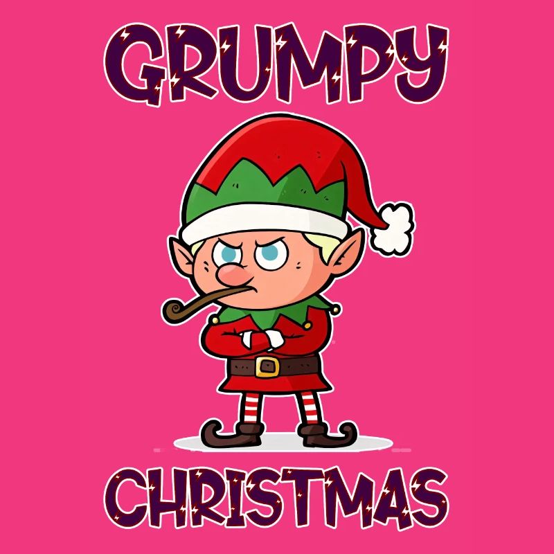 Grumpy Christmas Elf