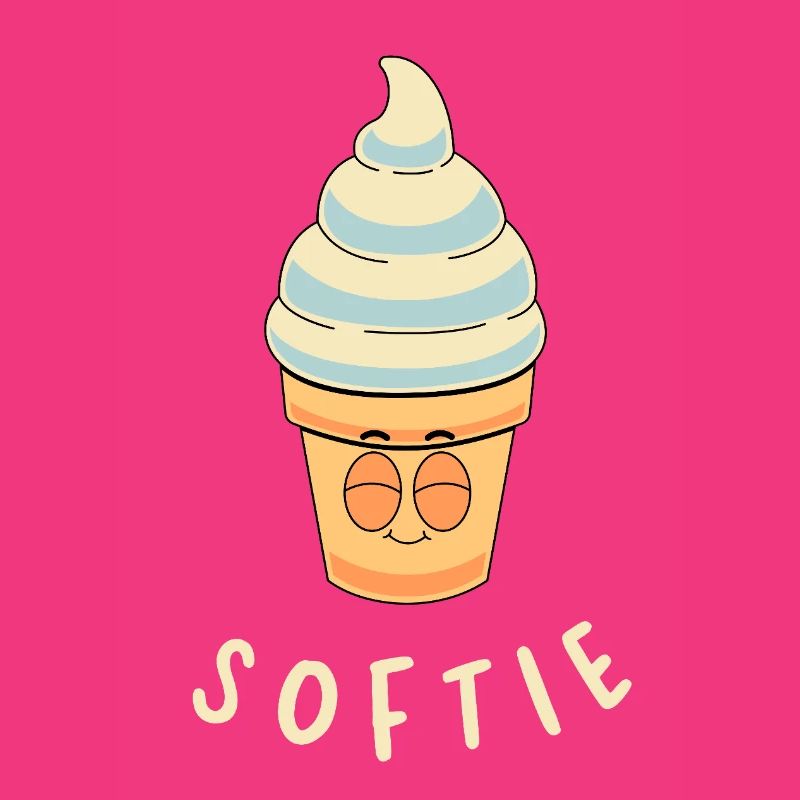 Softie Softeis Comic Icecream Lover