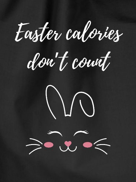 Bunny Easter Saying Gift