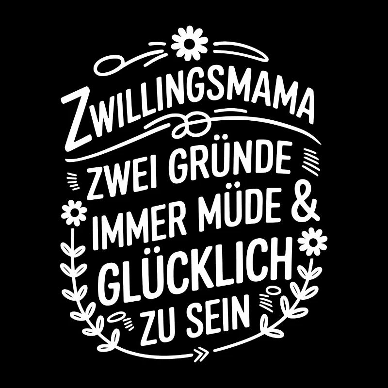 Zwillingsmama Zwillings Mutter, Mama von Zwillinge