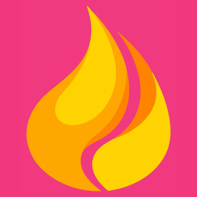 Lodernde Flammen