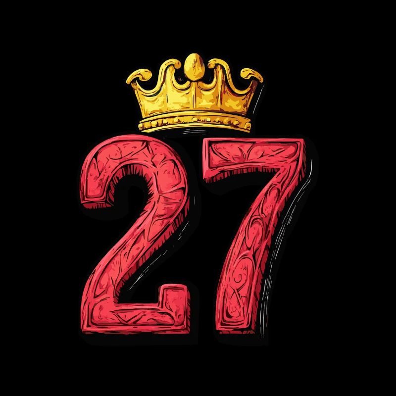 27 Zahl Krone