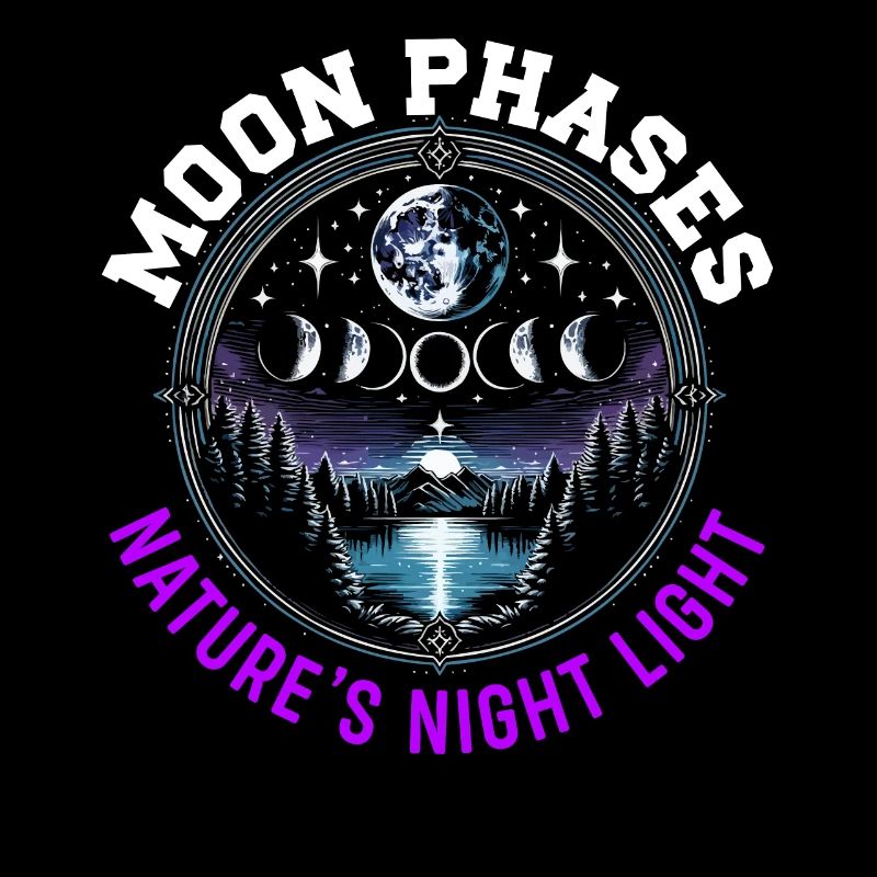 Moon Phases Symbol Astronomy Astrology Full Moon