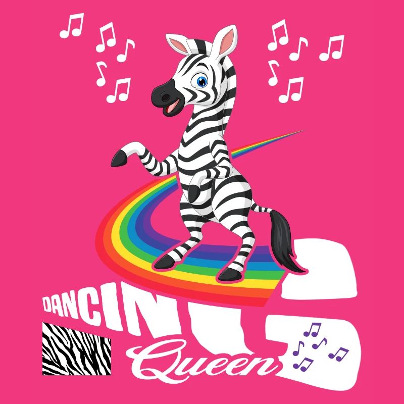 Dancing Zebra Dancer Dancing Rainbow "dancing"