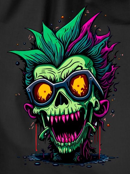 Bunter cooler Zombie