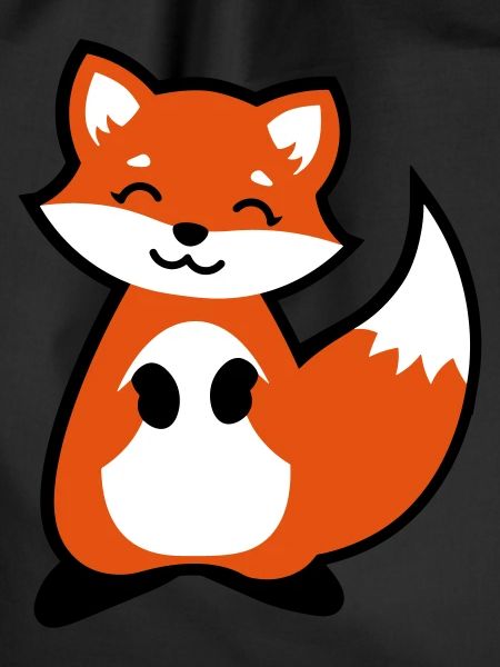 Cute fox animal child